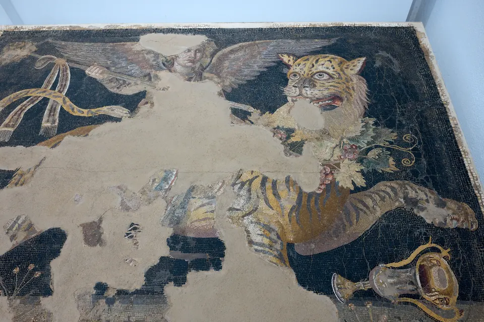Dionysos mosaic, Delos