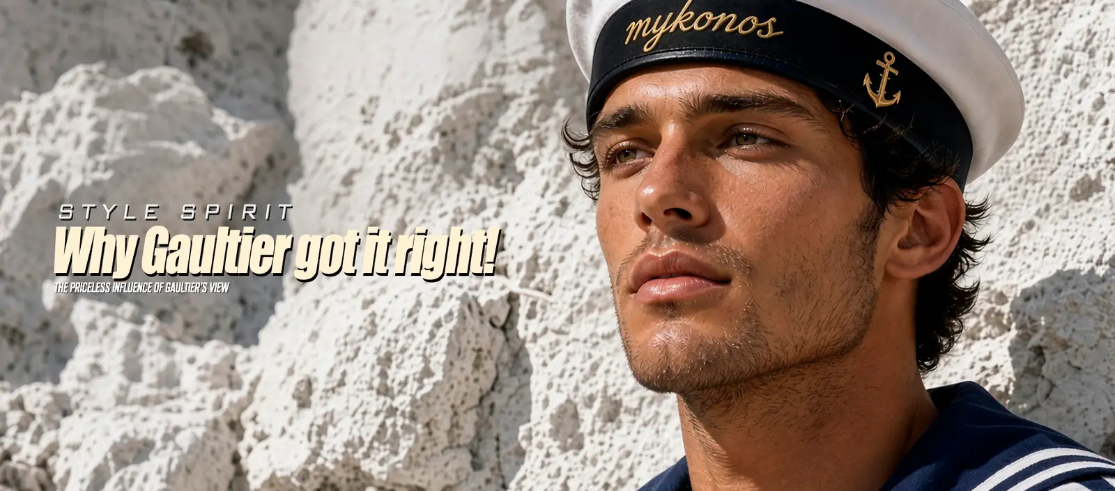 Style Spirit: The sailor stripe after Gaultier — editorial visual