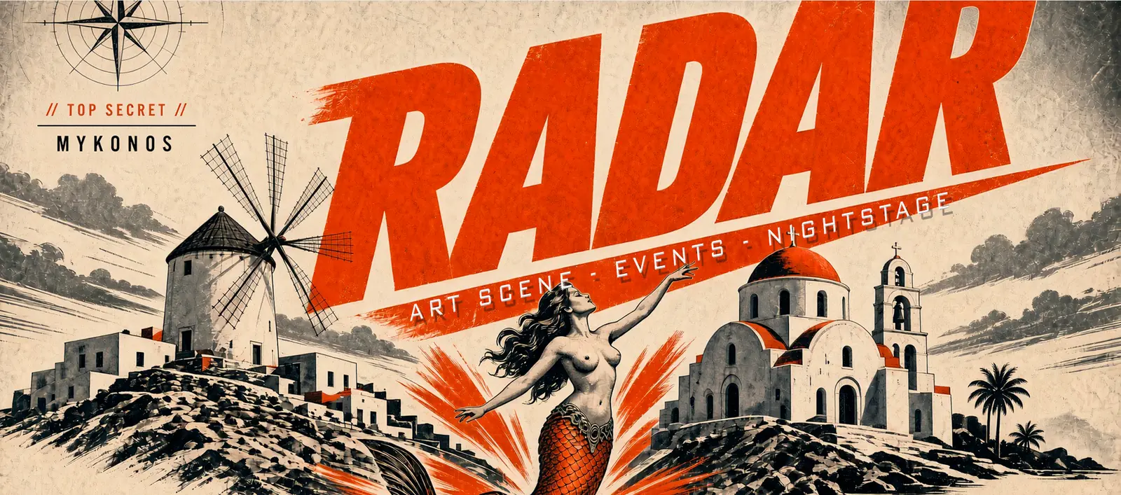 Radar: Art, events and the night stage — editorial visual